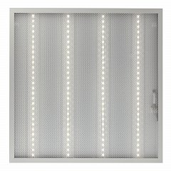 Светильник светодиодный с драйвером, нейтральный белый, АРМСТРОНГ SONNEN ЭКО, 4000 K, 595х595х19 мм, 36 Вт, прозрачный, 237152 фото