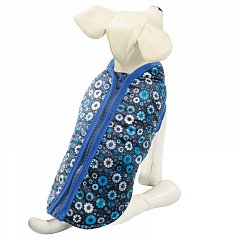 Попона для собак утепленная с молнией на спине "Цветик-семицветик" XXL, размер 45см, Triol фото