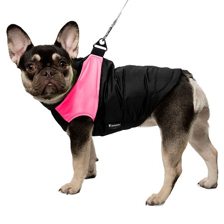 Жилет для собак "Неон" розовый XL, 34*45см фото