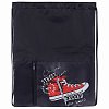 Мешок для обуви ЮНЛАНДИЯ, карман на молнии, 33х42 см, "Original wears", 271056