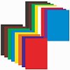 Набор цветного картона и бумаги А4 мелованные (глянцевые), 8 + 8 цветов, в папке, ЮНЛАНДИЯ, 200х290 мм, "ПЛАНЕТЫ", 129570