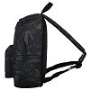 Рюкзак BRAUBERG, универсальный, сити-формат, черный, "Камуфляж", 20 литров, 41х32х14 см, 225367
