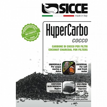 Наполнитель для фильтров HYPERCARBO COCCO активированный уголь 2x150 г. фото