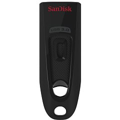 Флеш-диск 128 GB, SANDISK Cruzer Ultra, USB 3.0, черный, SDCZ48-128G-U46 фото