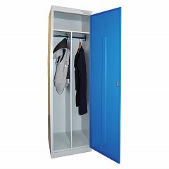 Шкаф металлический для одежды "ШРЭК-21-530", 2 отделения, 1850х530х500 мм, разборный фото