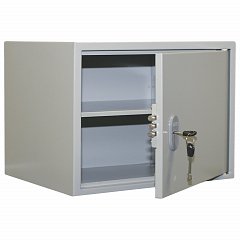 Шкаф металлический для документов AIKO "SL-32" светло-серый, 320х420х350 мм, 9 кг фото