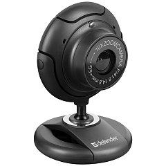 Веб-камера DEFENDER C-2525HD, 2 Мп, микрофон, USB 2.0, регулируемое крепление, черная, 63252 фото