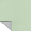 Штора рулонная светонепроницаемая (Блэкаут) BRABIX 60х175 см, светло-зеленый/серебро, 606009