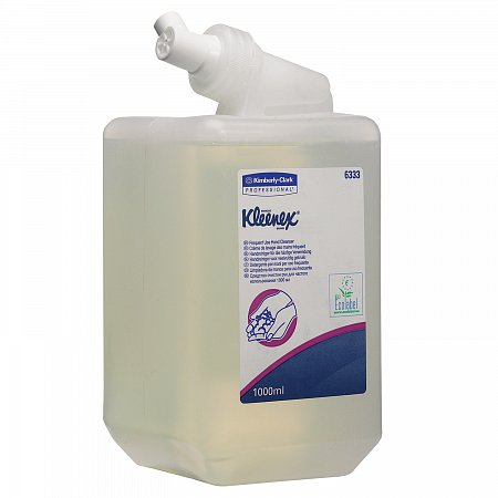 Картридж с жидким мылом одноразовый KIMBERLY-CLARK Kleenex, 1 л, прозрачный, диспенсер 601541, АРТ. 6333 фото