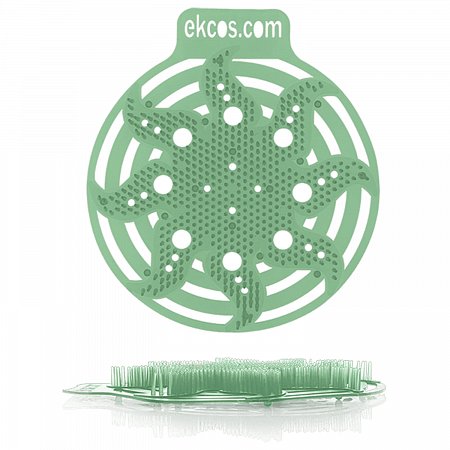 Коврики-вставки для писсуара, ЭКОС (POWER-SCREEN), на 30 дней каждый, комплект 2 шт., аромат "Сосна", цвет зеленый, PWR-9G фото