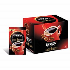 Кофе растворимый порционный NESCAFE "Classic", 30 пакетов по 2 г (упаковка 60 г), 12386392 фото