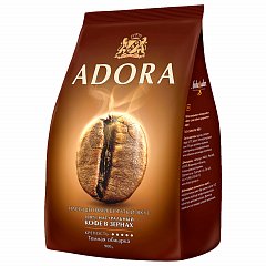 Кофе в зернах AMBASSADOR "Adora", 900 г, вакуумная упаковка фото