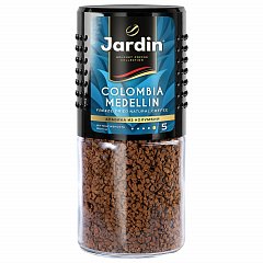 Кофе растворимый JARDIN (Жардин) "Colombia Medellin", сублимированный, 95 г, стеклянная банка, 0627-14 фото