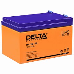 Аккумуляторная батарея для ИБП любых торговых марок, 12 В, 12 Ач, 151х98х95 мм, DELTA, HR 12-12 фото