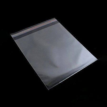 Пакет БОПП с клеевым клапаном, КОМПЛЕКТ 100 шт., 10х15+4 см, 25 мкм, с усиленным швом, 608598 фото