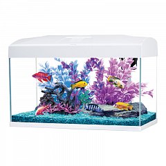 Аквариум Basic 54л, белый, 585х305х385мм, AA-Aquarium фото