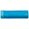 Мешки для мусора с завязками LAIMA "ULTRA" 60 л, синие, рулон 20 шт., прочные, ПНД 17 мкм, 60х70 см, 607692