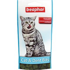 Beaphar Подушечки «Cat-a-Dent-Bits» для чистки зубов у кошек. 35г фото
