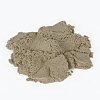 Песок для лепки кинетический ЮНЛАНДИЯ, песочный, 500 г, 2 формочки, ведерко, 104994