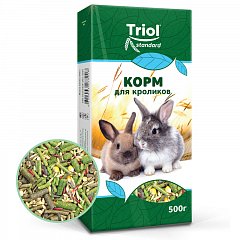 Корм Тriol Standard для кроликов, 500г, Triol фото