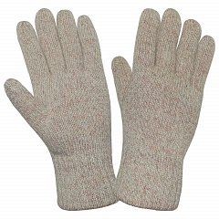 Перчатки шерстяные АЙСЕР, утепленные, размер 11 (XXL), бежевые, ПЕР700 фото