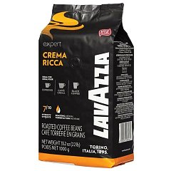 Кофе в зернах LAVAZZA "Crema Ricca Expert" 1 кг, ИТАЛИЯ, ш/к 08564, 3003 фото
