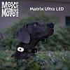 Фонарик на ошейник/шлейку/поводок для собак Matrix Ultra LED, черный