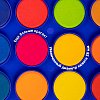 Краски акварельные BRAUBERG "PREMIUM" 28 цветов, круглые кюветы 28 мм, пенал, 191745