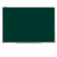 Доска для мела магнитная 90х120 см, зеленая, ГАРАНТИЯ 10 ЛЕТ, РОССИЯ, BRAUBERG, 231706 фото