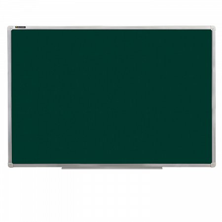 Доска для мела магнитная 90х120 см, зеленая, ГАРАНТИЯ 10 ЛЕТ, РОССИЯ, BRAUBERG, 231706 фото