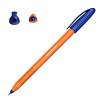 Ручка шариковая масляная ERICH KRAUSE "U-108 Orange" СИНЯЯ, корпус оранжевый, узел 1,0 мм, линия письма 0,3 мм, 47582