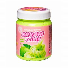 Слайм (лизун) "Cream-Slime", с ароматом лайма, 250 г, SLIMER, SF05-X фото