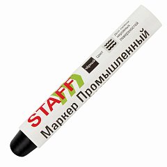 Маркер для промышленной маркировки STAFF ПМ-100 твердый, ЧЕРНЫЙ, -20 до +40С, 150815 фото