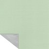 Штора рулонная светонепроницаемая (Блэкаут) BRABIX 50х175 см, светло-зеленый/серебро, 606006