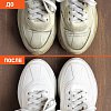 Краска для белой обуви (кожа, текстиль) 75 мл, губка, DASWERK, 607623