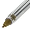 Ручка шариковая STAFF "Basic Budget BP-04", КРАСНАЯ, линия письма 0,5 мм, с штрихкодом, 143870