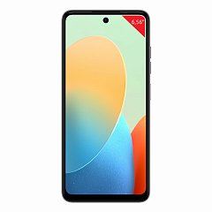 Смартфон TECNO SPARK 20C, 2 SIM, 6,56", 4G, 50/8 Мп, 4/128 ГБ, черный, пластик, TCN-KI5M.64.BLK фото