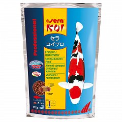 Сера Корм для прудовых рыб KOI Professional весна/осень 1 кг фото