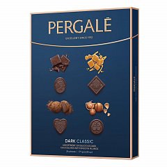 Конфеты шоколадные PERGALE ассорти, из темного шоколада, 171 г, 12296 фото