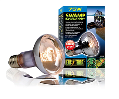 Лампа для болотных и водяных черепах Swamp Basking Spot  75 Вт. PT3781 фото