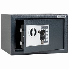 Сейф мебельный DASWERK SC-200EL (200х310х200 мм), электронный замок, графит, 291341 фото