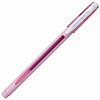 Ручка шариковая масляная с грипом UNI JetStream, СИНЯЯ, корпус розовый, линия 0,35мм, ш/к 03750