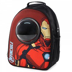 Сумка-рюкзак для животных Marvel Железный человек, 450*320*230мм, Triol-Disney фото