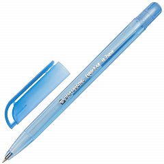 Ручка шариковая масляная BRAUBERG "Olive Pen Tone", СИНЯЯ, корпус тонированный, пишущий узел 0,7 мм, линия 0,35 мм, 142710 фото