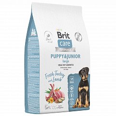 Брит Care Dog Puppy&Junior L Healthy Growth Индейка и Ягненок д/щенк. круп. пород, 12 кг, 5066339 фото