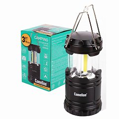 Фонарь туристический CAMELION 3Вт LED, питание 3xAAА(не в комплекте), контейнер и магнит, LED5632 фото