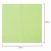 Салфетки бумажные 100 шт., 24х24 см, LAIMA/ЛАЙМА, зелёные (пастельный цвет), 100% целлюлоза, 111791