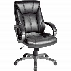 Кресло офисное BRABIX "Maestro EX-506", экокожа, черное, 530877 фото