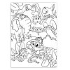 Карандаши цветные ЮНЛАНДИЯ "ЮНЛАНДИК-ДЕТЕКТИВ", 12 цветов, трехгранные, с раскраской, 181680