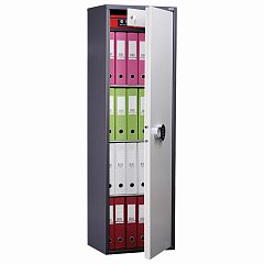 Шкаф металлический для документов AIKO "SL-150ТEL" ГРАФИТ, 1490х460х340 мм, 32 кг, S10799150902 фото